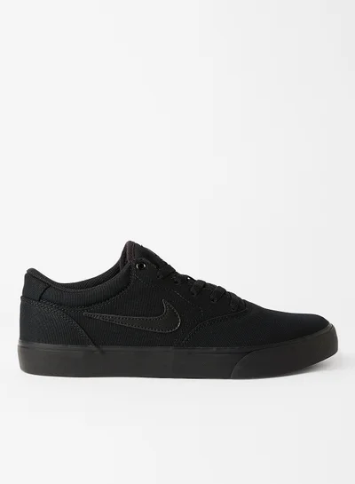 Nike SB Chron 2 Canvas Skate Shoes Black