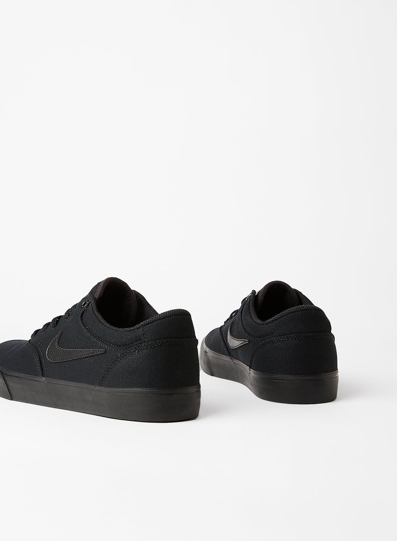 Nike - SB Chron 2 Canvas Skate Shoes Black - Image 1