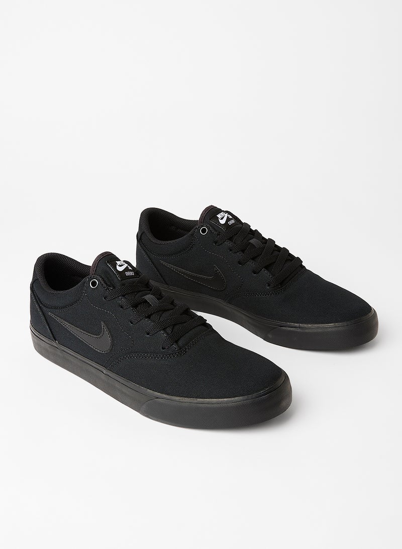 Nike - SB Chron 2 Canvas Skate Shoes Black - Image 1