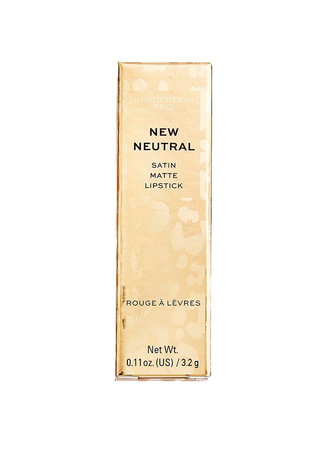 Revolution Pro New Neutral Satin Matte Lipstick Vamped - Image 1