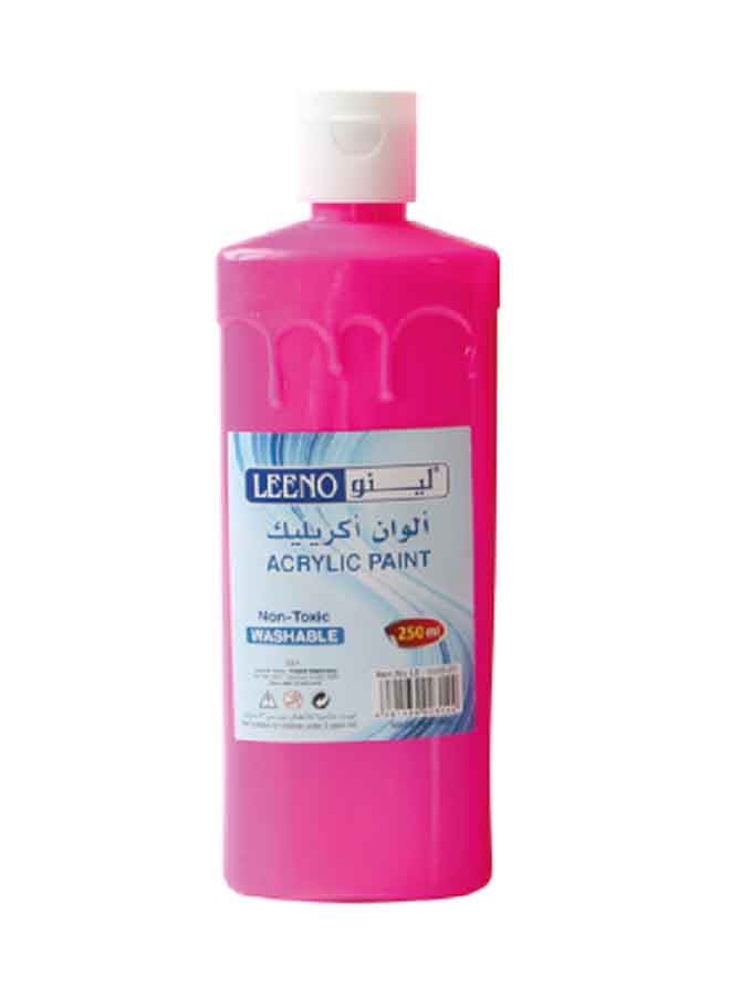 LEENO Acrylic Paint 250ml Pink