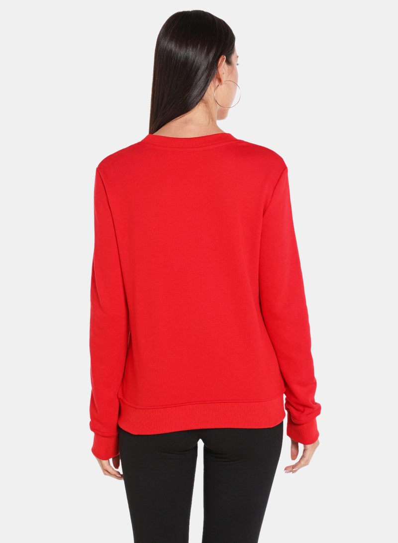 DRIP - Pop-Over Pullover Red - Image 1