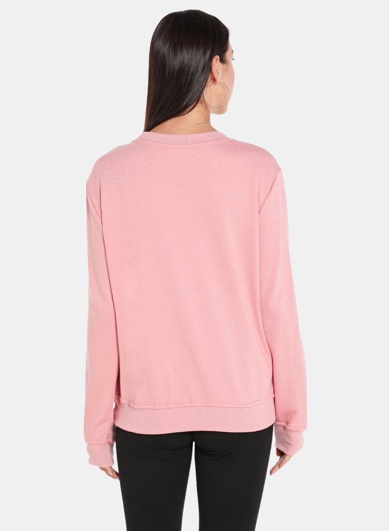 دريب بلوفر سهل الارتداء زهري - Image 2