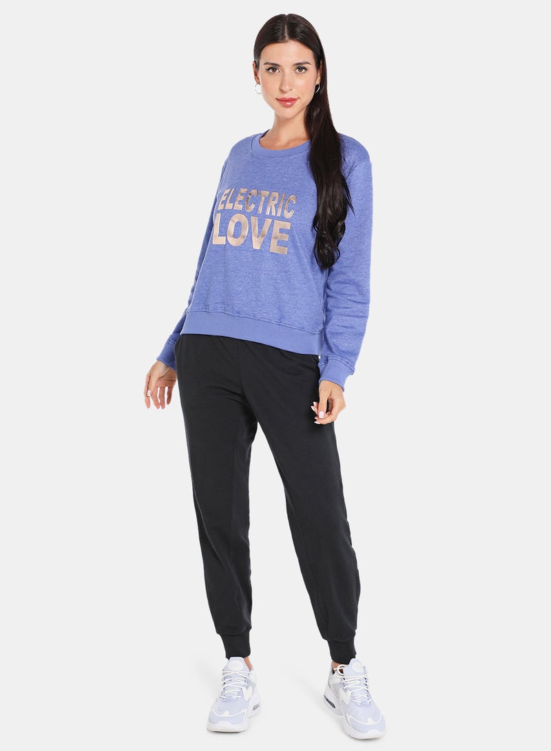 DRIP - Pop-Over Pullover Royal Blue - Image 1