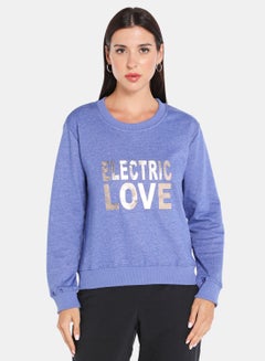 Pop-Over Pullover Royal Blue