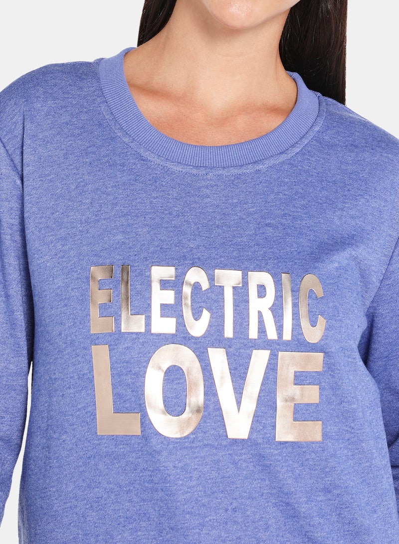 DRIP - Pop-Over Pullover Royal Blue - Image 1