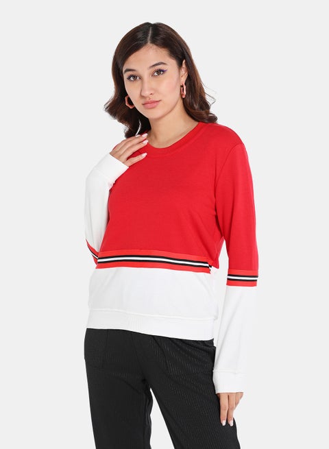 Pop-Over Pullover Multicolour