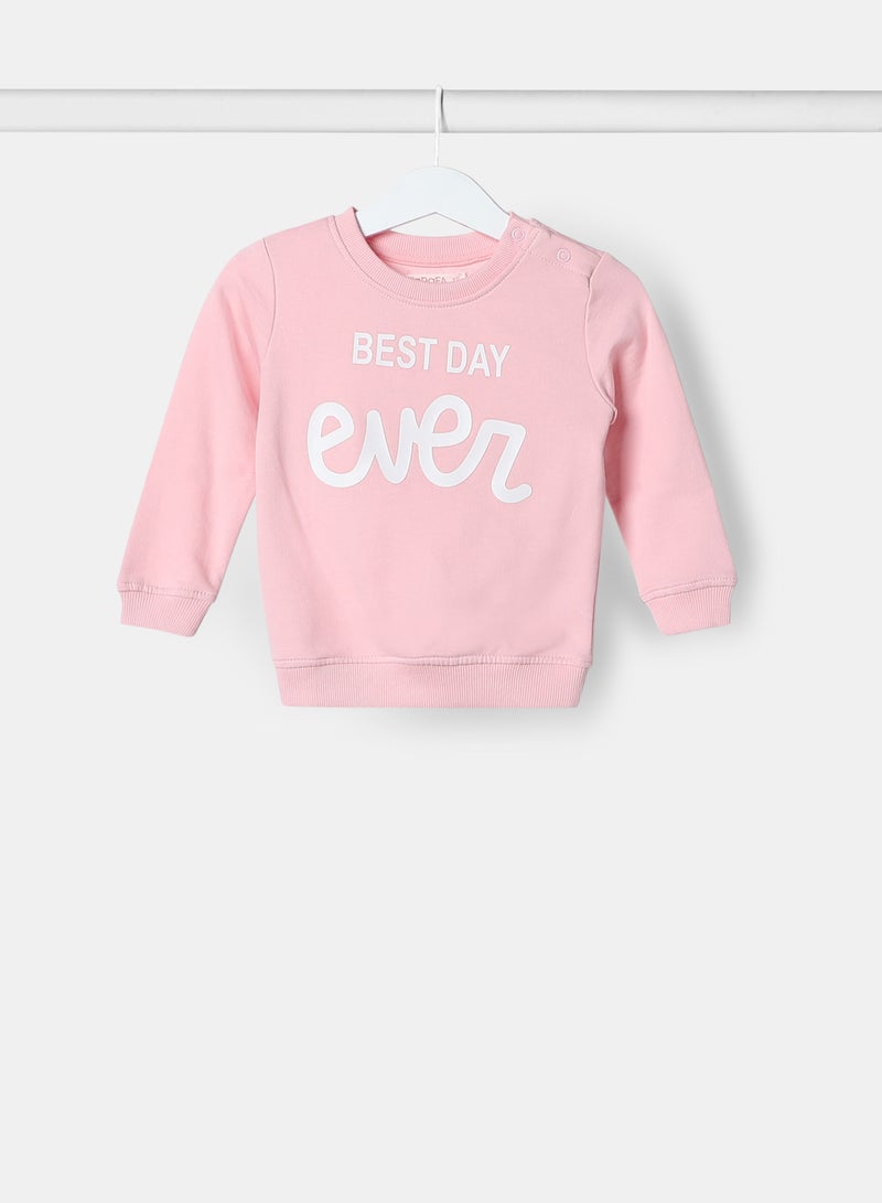 Zarafa Baby Girls Sweatshirt Rose  - Image 1