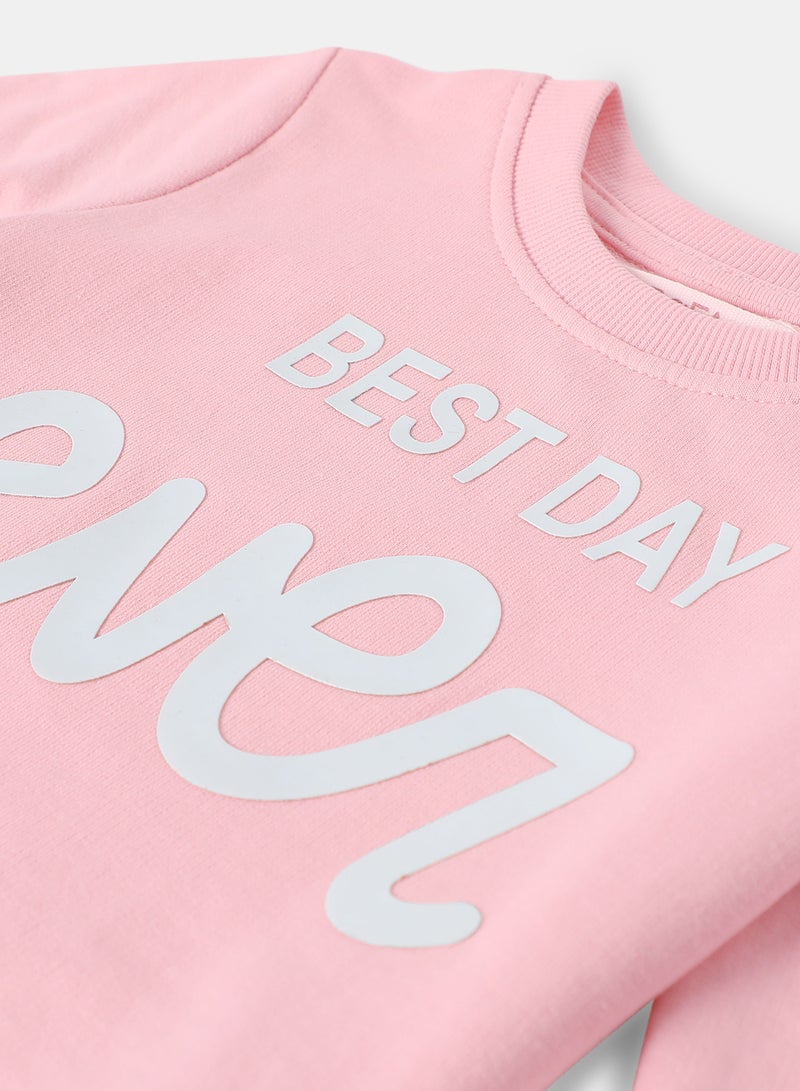 Zarafa Baby Girls Sweatshirt Rose  - Image 4