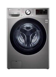 إل جي غسالة تحميل أمامي تعمل بالبخار مع اتصال واي فاي WF1510XMT فضي  - Image 1
