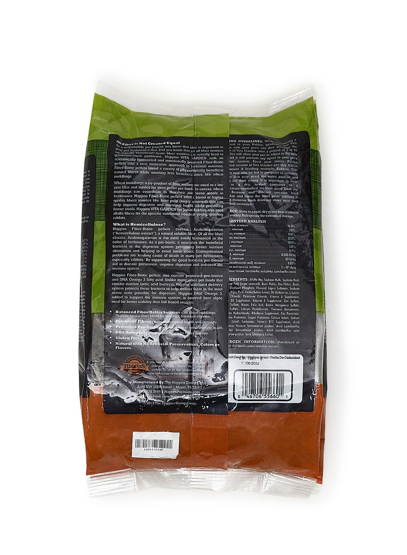 HigginS Vita Garden Junior Rabbit Food Multicolour 1.81kg - Image 2