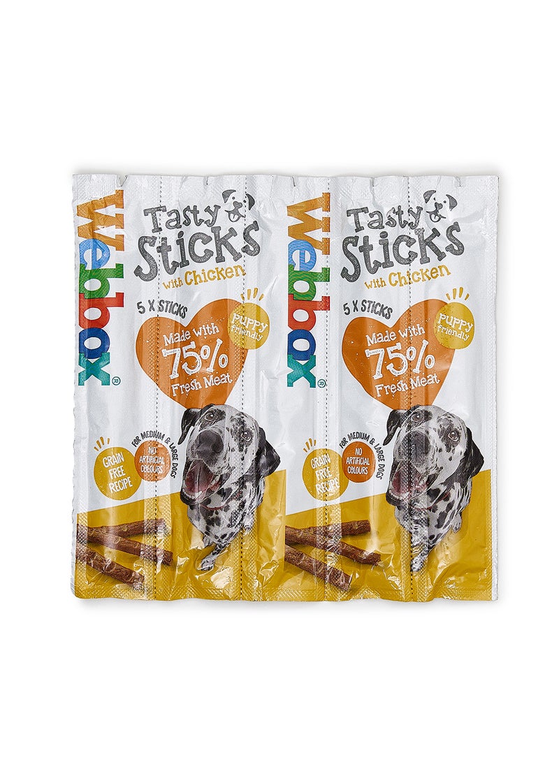 ويبوكس مجموعة أعواد بنكهة مكونة من 5 قطع متعدد الألوان 55جرام - Image 1