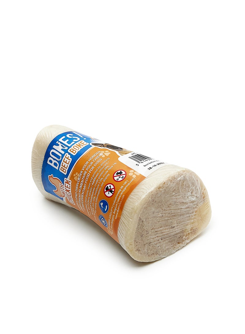 Duvo Beef Bone Filled With Chicken Delicious Chew Snack Beige 330grams - Image 2