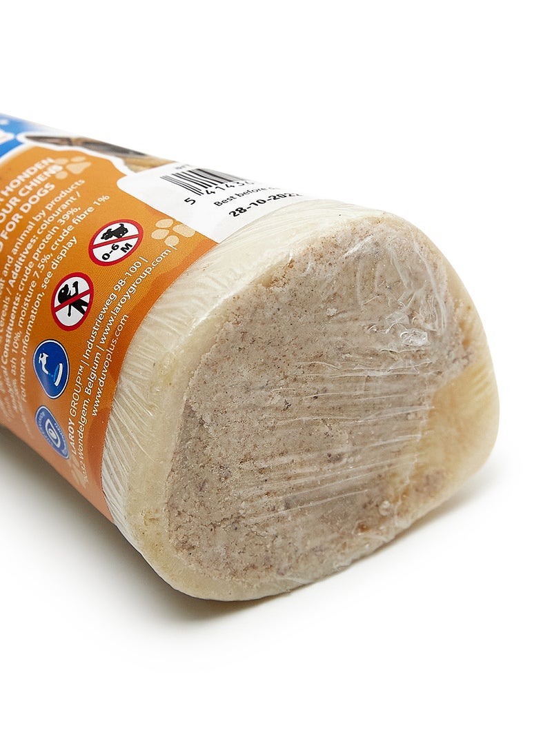 Duvo Beef Bone Filled With Chicken Delicious Chew Snack Beige 330grams - Image 3