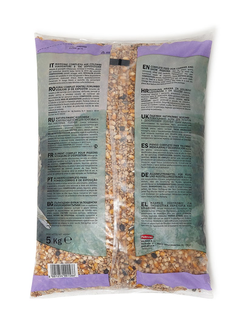 Natural Mix Colombi Complete Feed For Carrier And Show Pigeons 5kg