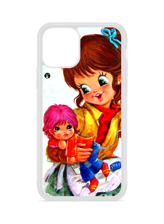BP Protective Case Cover For Apple iPhone 13 Pro Max Girl Holding A Doll - Image 1