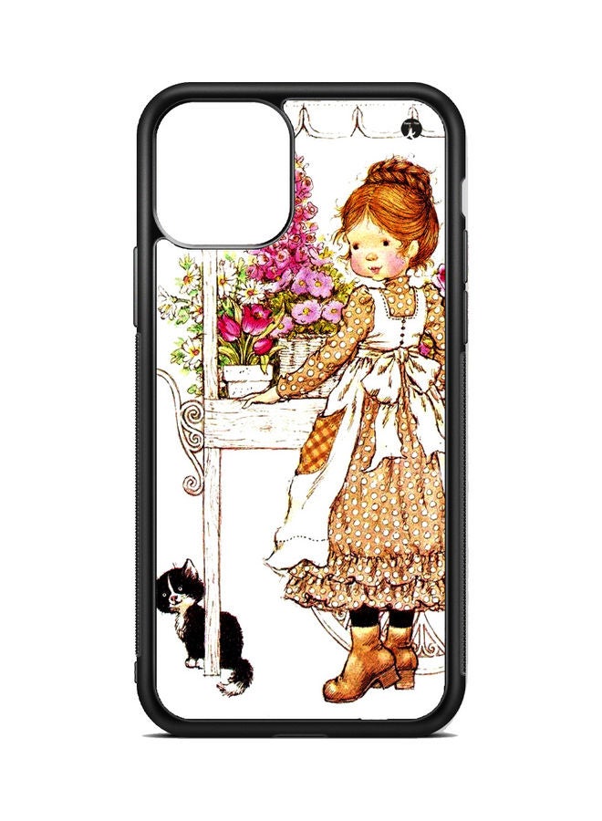 BP Protective Case Cover For Apple iPhone 13 Pro Girl And Roses Multicolour - Image 1