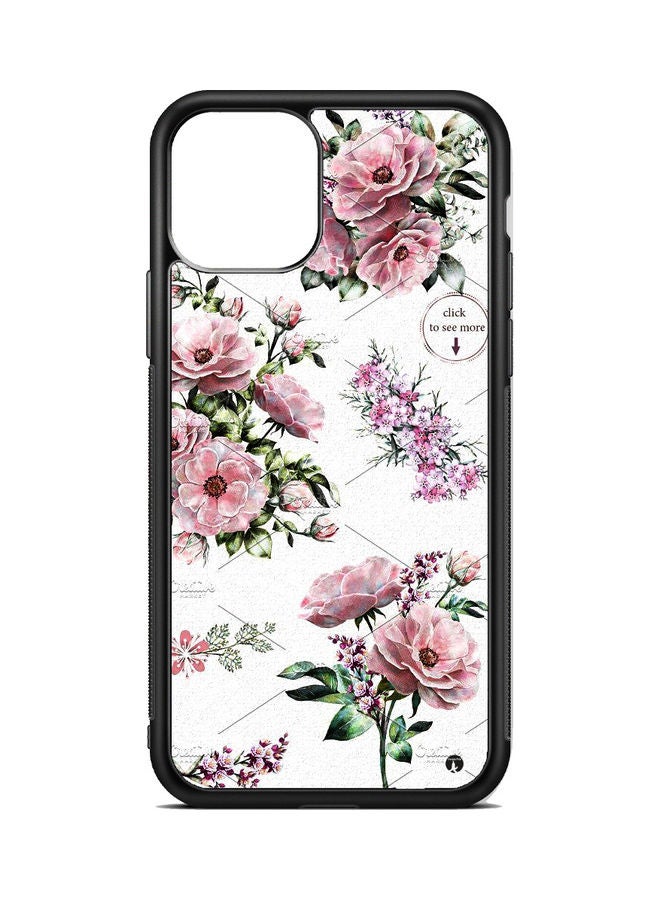 بي بي غطاء حماية واقٍ لهاتف أبل آيفون 13 برو نمط يعبر عن زهور جميلة - Image 1