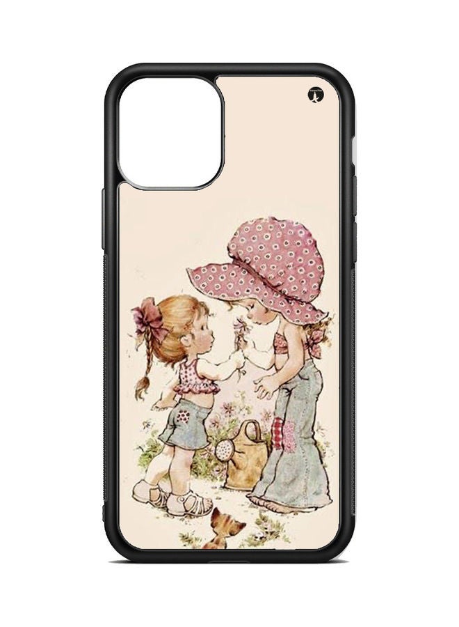 BP Protective Case Cover For Apple iPhone 13 Pro Classical Two Girls Multicolour - Image 1