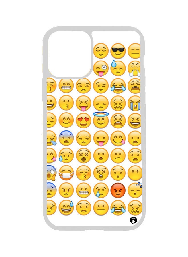 BP Protective Case Cover For iPhone 13 Pro  Animation Different Digital Face Emojis Multicolour  - Image 1