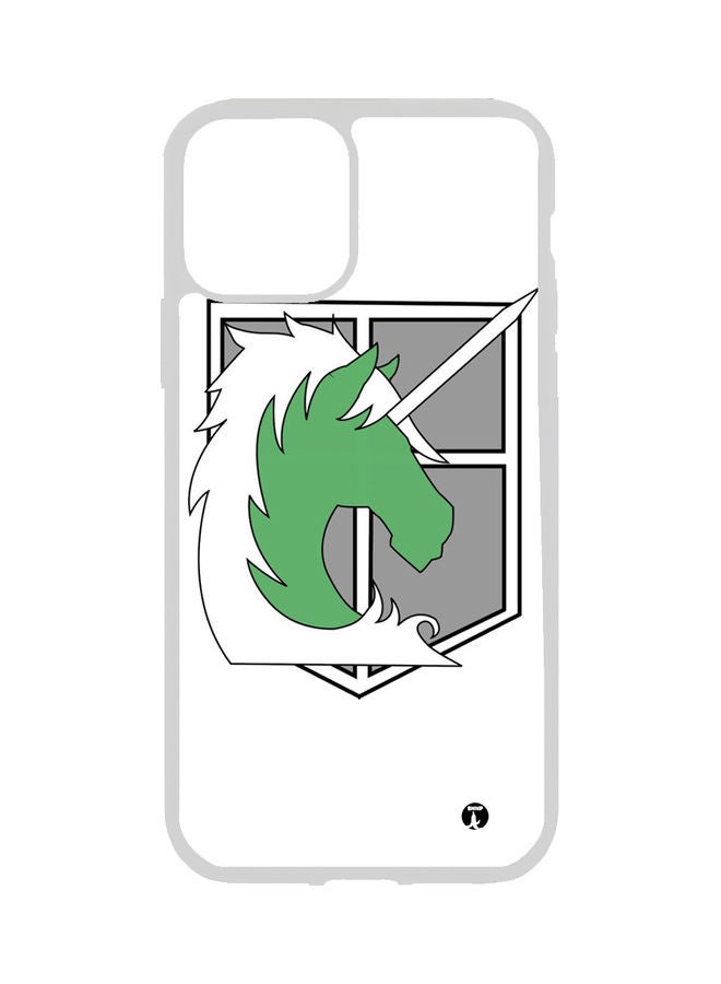 بي بي غطاء حماية واق لهاتف أبل آيفون 13 برو أنيميشن أتاك أون تايتان بوليس متعدد الألوان - Image 1