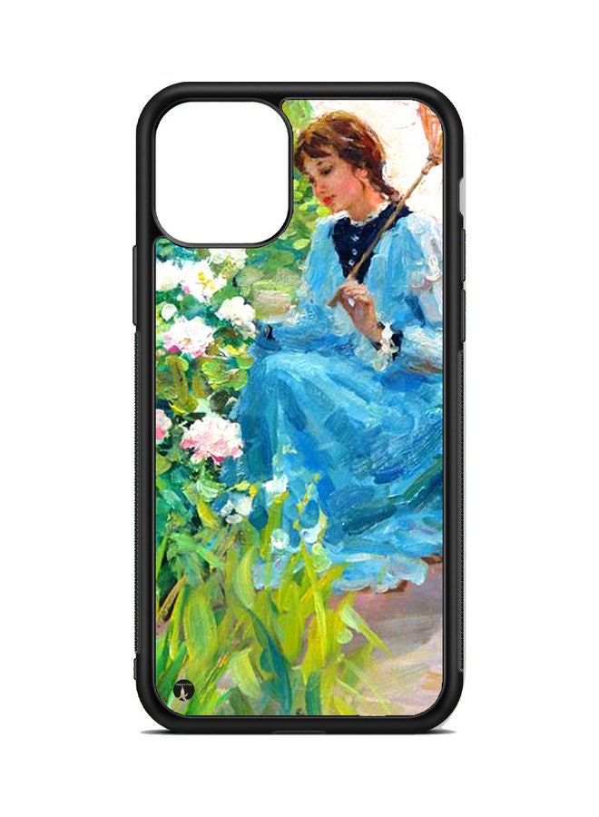 BP Protective Case Cover for Apple iPhone 13 Pro Beautiful Girl Painting - Image 1