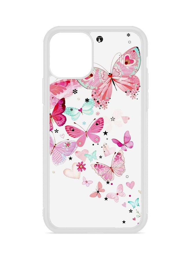BP Protective Case Cover For Apple iPhone 13 Pro Max Pink Butterflies - Image 1
