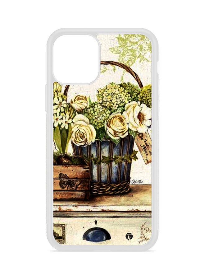 BP Protective Case Cover For Apple iPhone 13 Pro Max Classical Flowers Basket Multicolour - Image 1