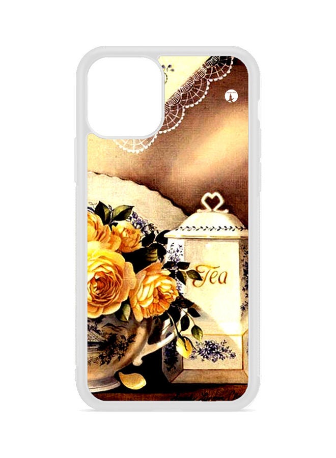 BP Protective Case Cover For Apple iPhone 13 Pro Max Flowers and Decorative Utensils - Image 1