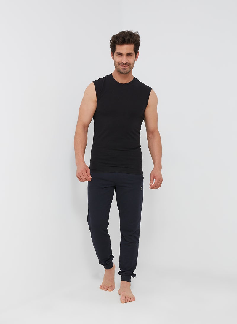 DICE Sleeveless Muscle Undershirt Black - Image 3