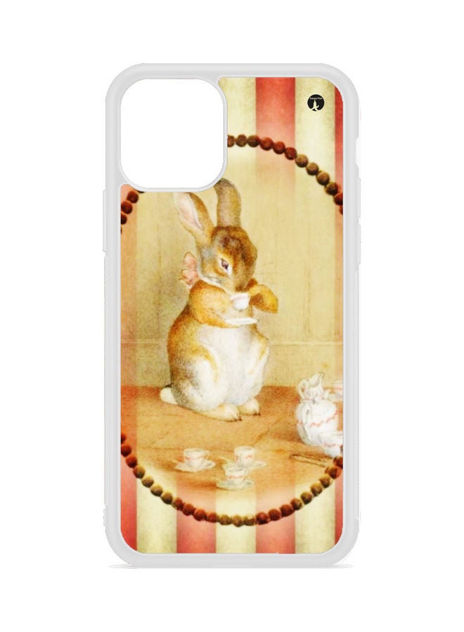 بي بي غطاء حماية واق لهاتف أبل آيفون 13 ميني بتصميم أرنب لطيف متعدد الألوان - Image 1