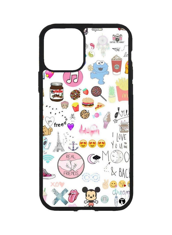 BP Protective Case Cover For Apple iPhone 13 Mini Various Emojies Multicolour - Image 1