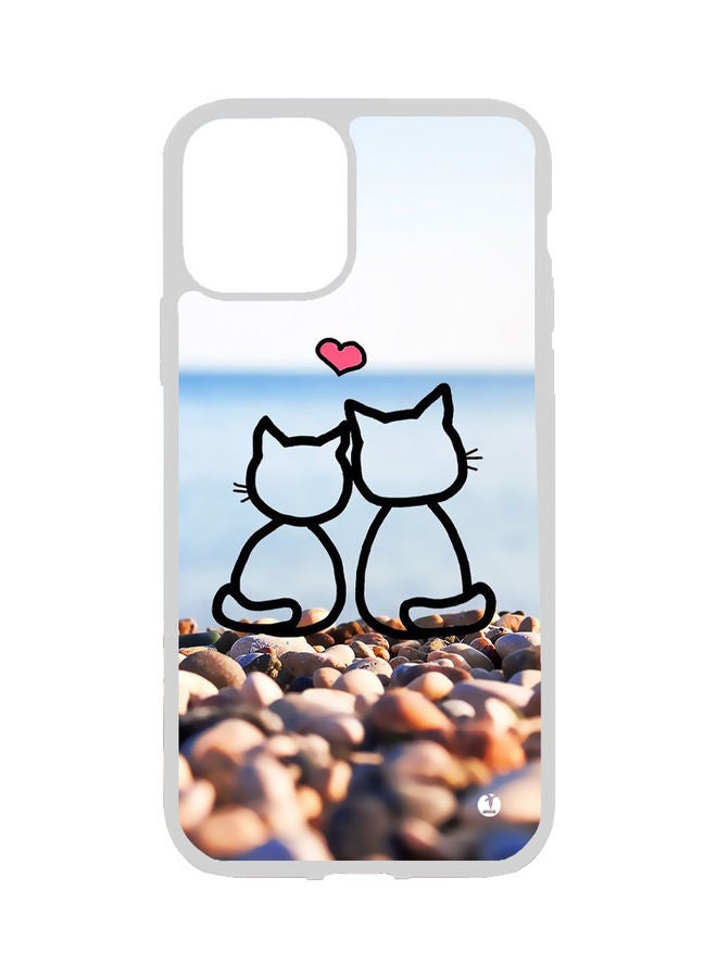 BP Cats Painting Protective Case Cover for Apple iPhone 13 Multicolour - Image 1