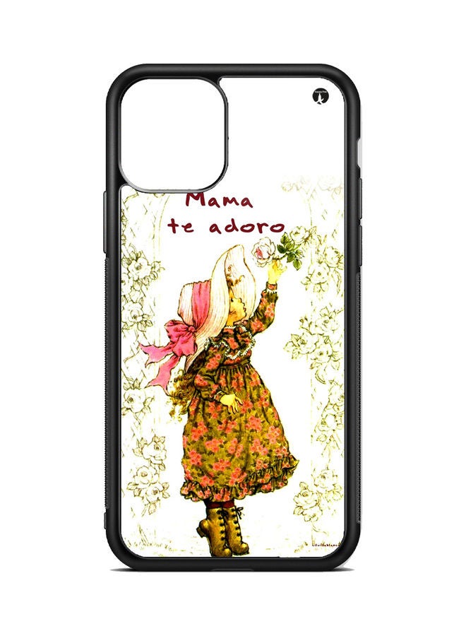 بي بي غطاء حماية واق لهاتف أبل آيفون 13 سكيتش للفتيات الصغيرات متعدد الألوان - Image 1