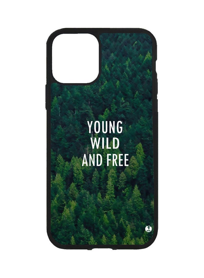 BP Protective Case Cover For Apple iPhone 13 Pro Max Empowering Quote With Forest Background - Image 1