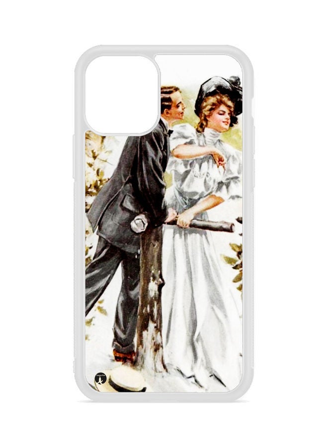 BP Protective Case Cover for Apple iPhone 13 Mini Bride And Groom Painting Multicolour - Image 1