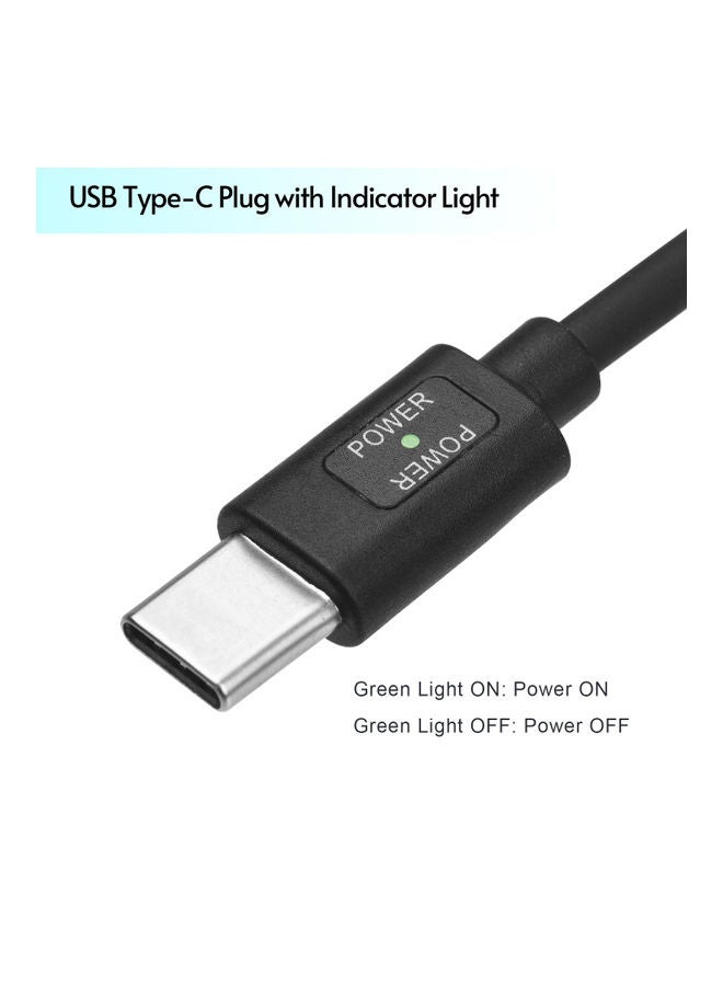 ANDOER - Dummy Battery USB-C Coupler Adapter Black - Image 1