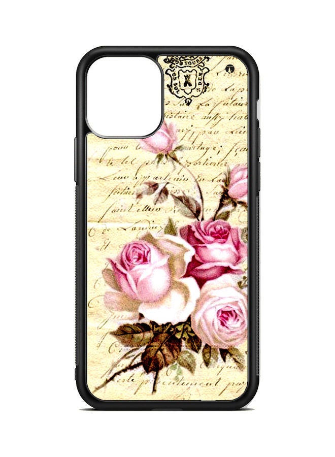 بي بي غطاء حماية واق لهاتف أبل آيفون 13 نمط يعبر عن زهور جميلة - Image 1