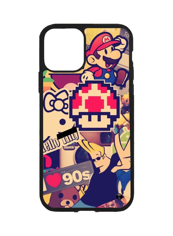 BP Protective Case Cover For Apple iPhone 13 Pro Max Animation Gaming Famous Figures From The 90's Multicolour - Image 1