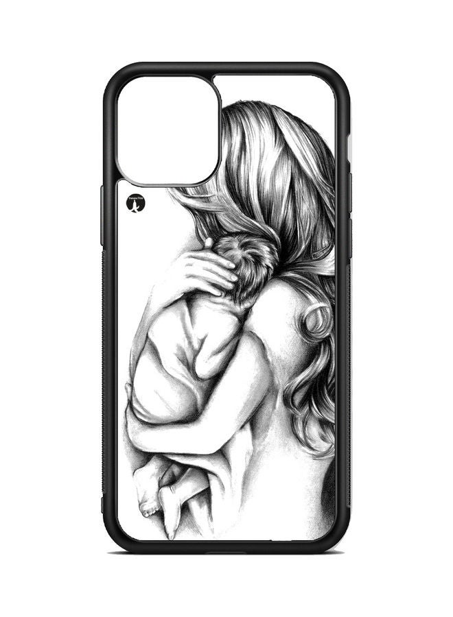 BP Sketch Mother And Baby Printed Protective Case Cover For Apple iPhone 13 Multicolour - Image 1