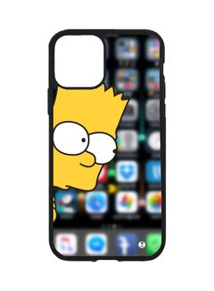 Protective Case Cover For Apple iPhone 13 Pro Max Animation Bart Simpson From The Simpsons By 20th Television Multicolour