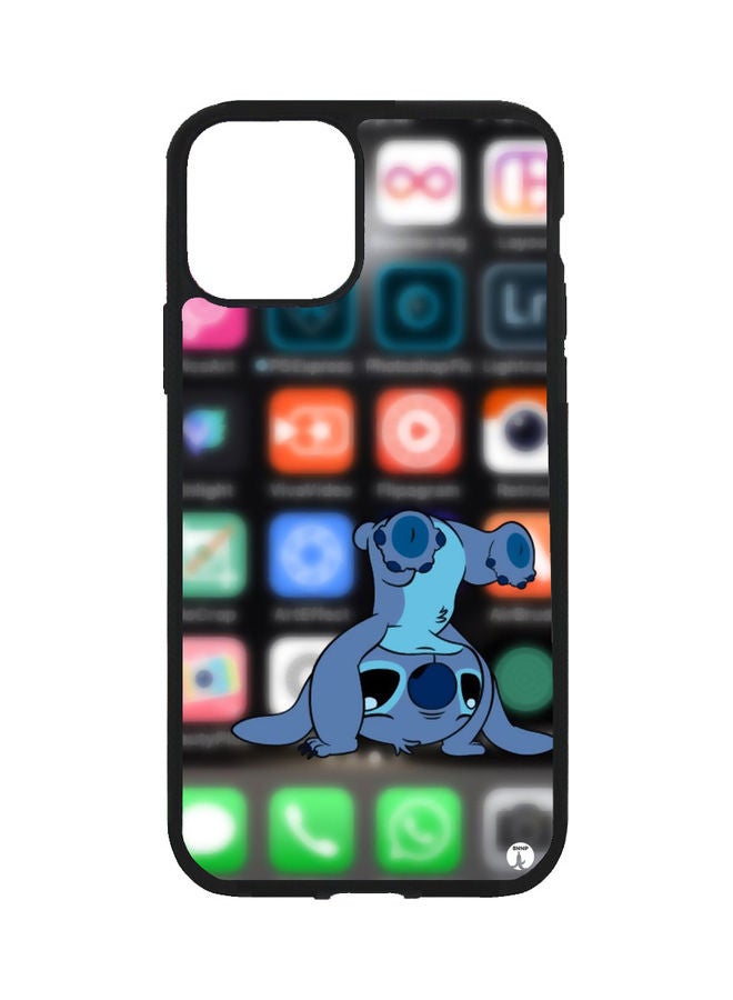 بي بي غطاء حماية واق لهاتف أبل آيفون 13 مطبوع بشخصية ليلو وستيتش متعدد الألوان - Image 1