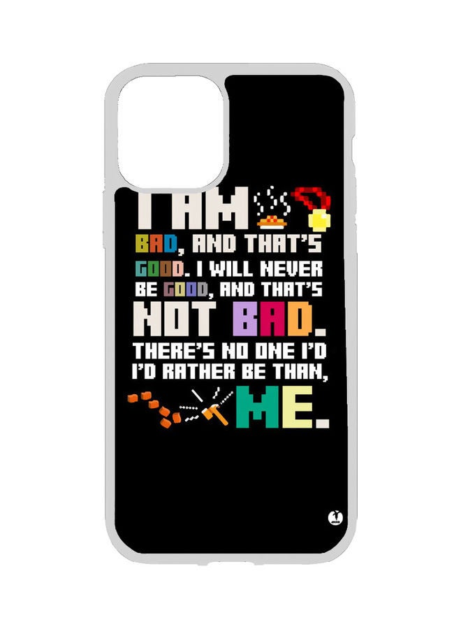 BP Protective Case Cover For Apple iPhone 13 Pro Max Coloured Quote Multicolour - Image 1