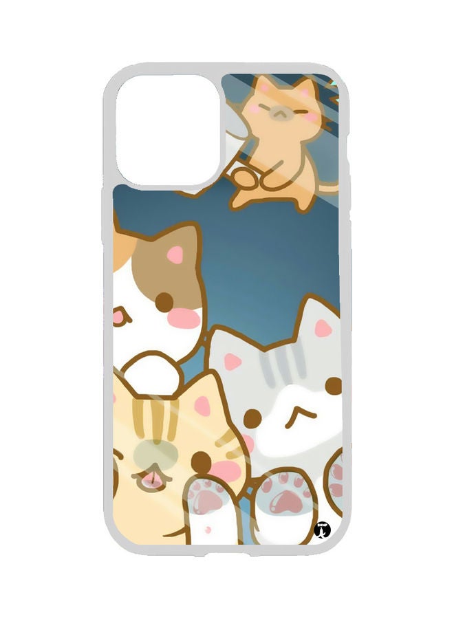 بي بي غطاء حماية واق بتصميم رسوم متحركة لطيفة بتصميم شخصية الرسوم المتحركة كاواي لهاتف أبل آيفون 13 برو ماكس متعدد الألوان - Image 1