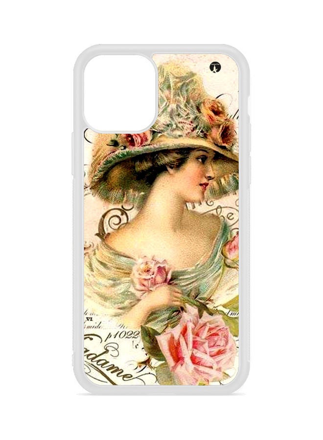 BP Classical Woman Printed Protective Case Cover For Apple iPhone 13 Pro Multicolour - Image 1