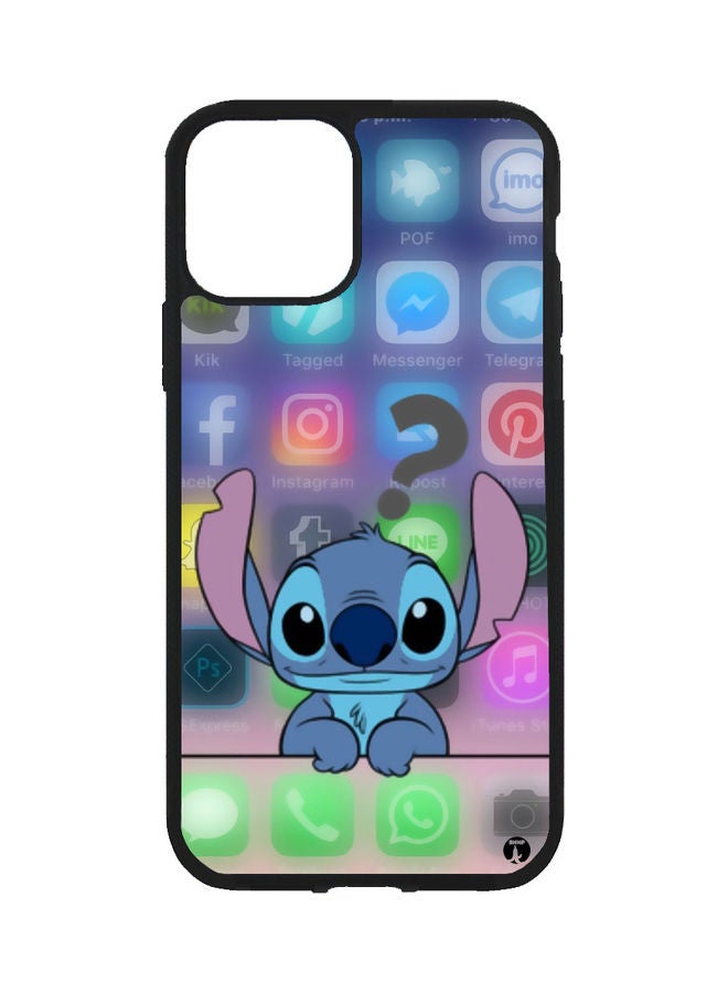 بي بي غطاء حماية واق من فيلم الرسوم المتحركة ليلو وستيتش من ديزني لهاتف أبل آيفون 13 متعدد الألوان - Image 1