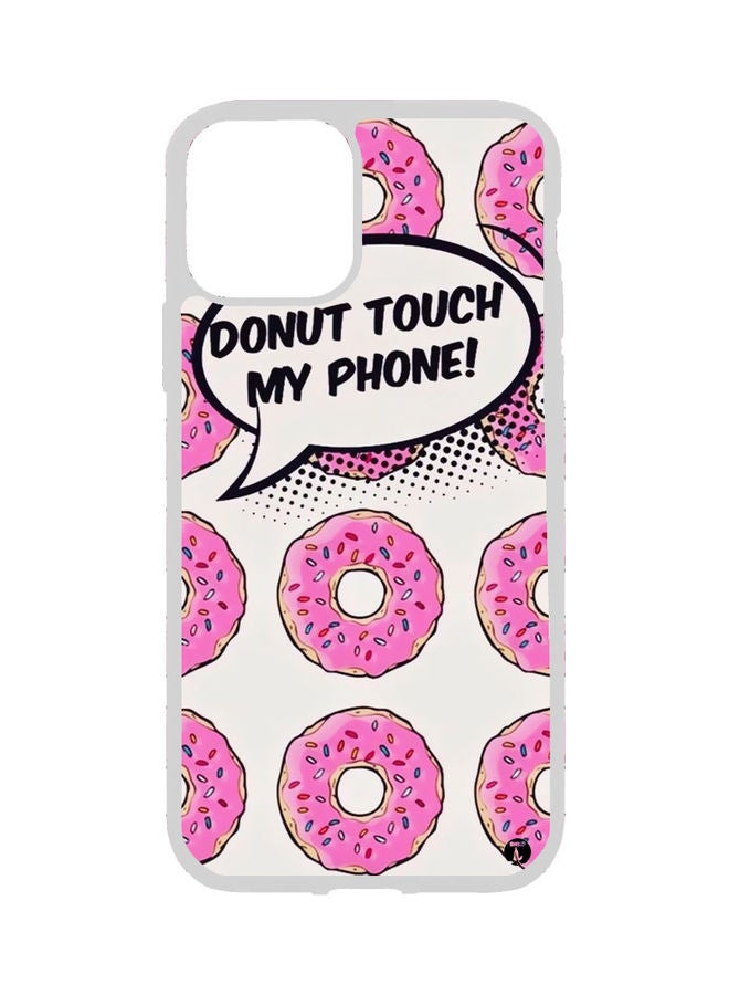 BP Protective Case Cover For Apple iPhone 13 Pink Donuts Stickers Multicolour - Image 1