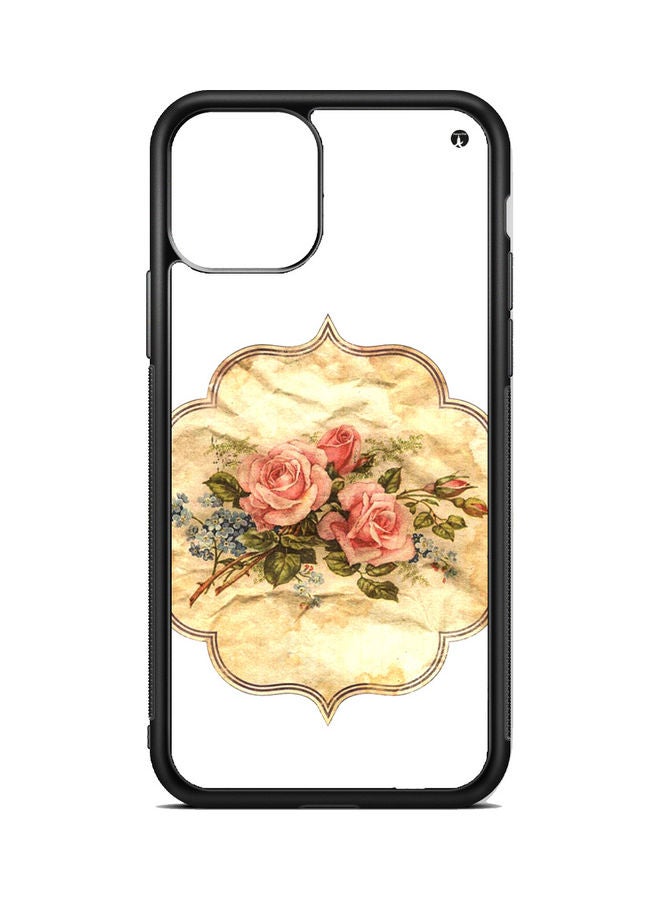 بي بي غطاء حماية واق لهاتف أبل آيفون 13 برو ماكس بتصميم زهور جميلة متعدد الألوان - Image 1