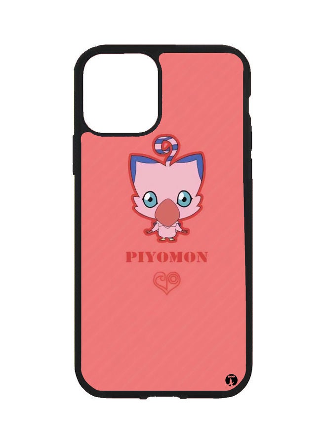 BP Protective Case Cover For Apple iPhone 13 Animation Piyomon Painted From Digimon Pink/Blue - Image 1