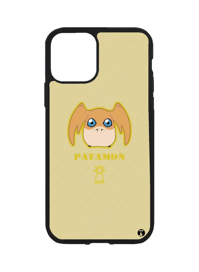 BP Protective Case Cover For Apple iPhone 13 Mini Animation Patamon From Digimon Movie Beige/Blue - Image 1